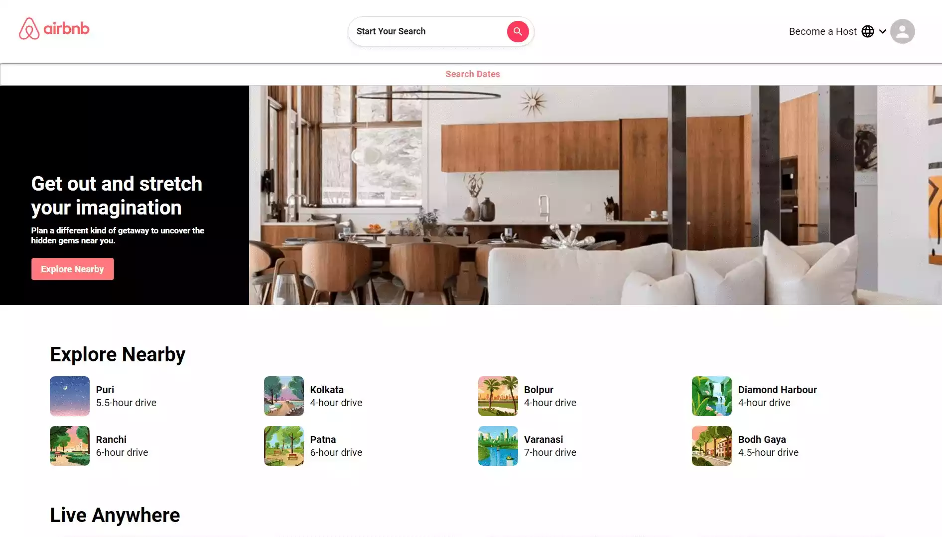 Clone Airbnb